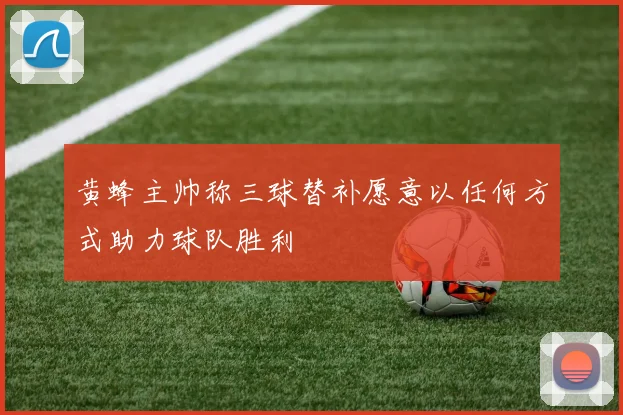 黄蜂主帅称三球替补愿意以任何方式助力球队胜利